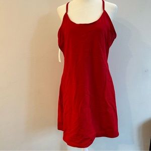 Outdoor Voices Exercise Dress in Scarlet red